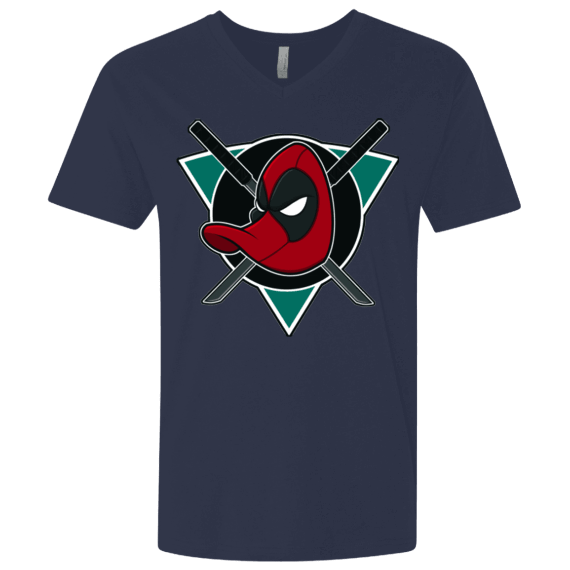 T-Shirts Midnight Navy / X-Small Dead Ducks Men's Premium V-Neck