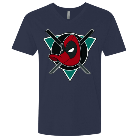 T-Shirts Midnight Navy / X-Small Dead Ducks Men's Premium V-Neck
