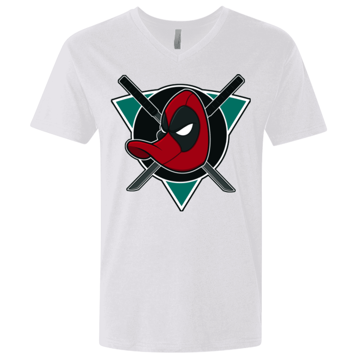 T-Shirts White / X-Small Dead Ducks Men's Premium V-Neck