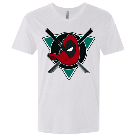 T-Shirts White / X-Small Dead Ducks Men's Premium V-Neck