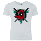 T-Shirts Heather White / YXS Dead Ducks Youth Triblend T-Shirt