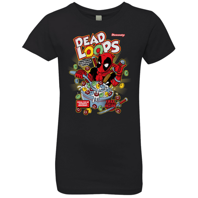 T-Shirts Black / YXS Dead Loops Girls Premium T-Shirt