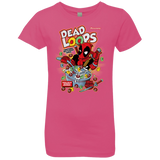 T-Shirts Hot Pink / YXS Dead Loops Girls Premium T-Shirt