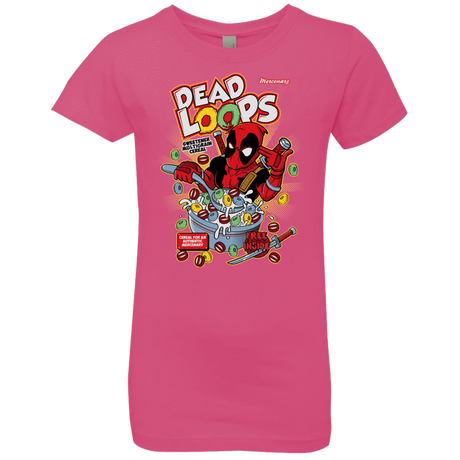 T-Shirts Hot Pink / YXS Dead Loops Girls Premium T-Shirt