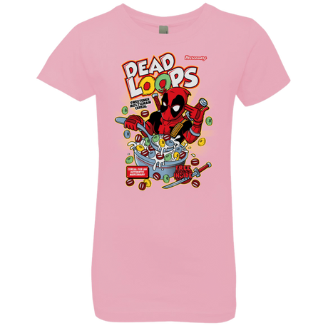 T-Shirts Light Pink / YXS Dead Loops Girls Premium T-Shirt