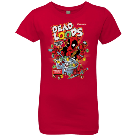 T-Shirts Red / YXS Dead Loops Girls Premium T-Shirt