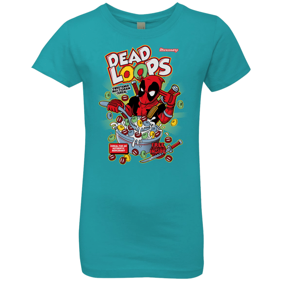 T-Shirts Tahiti Blue / YXS Dead Loops Girls Premium T-Shirt