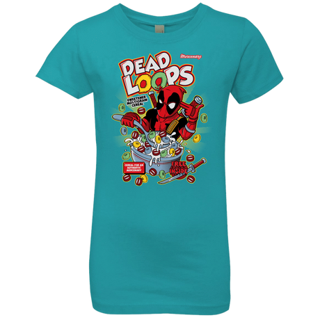 T-Shirts Tahiti Blue / YXS Dead Loops Girls Premium T-Shirt