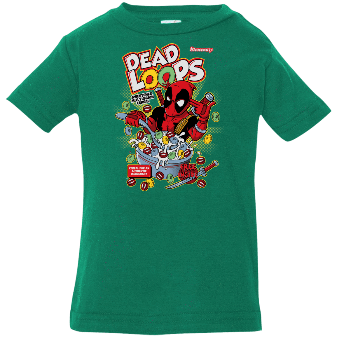 T-Shirts Kelly / 6 Months Dead Loops Infant Premium T-Shirt