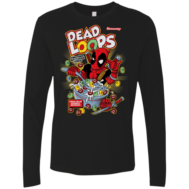 T-Shirts Black / S Dead Loops Men's Premium Long Sleeve