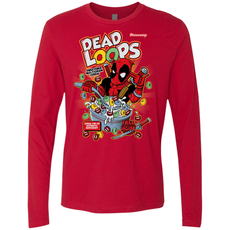T-Shirts Red / S Dead Loops Men's Premium Long Sleeve