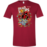 T-Shirts Cardinal Red / S Dead Loops Men's Semi-Fitted Softstyle