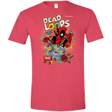 T-Shirts Heather Red / S Dead Loops Men's Semi-Fitted Softstyle