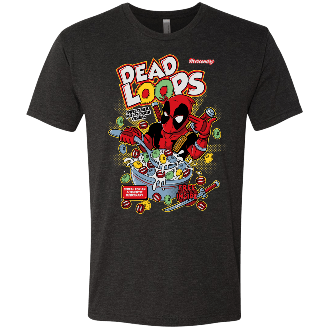 T-Shirts Vintage Black / S Dead Loops Men's Triblend T-Shirt