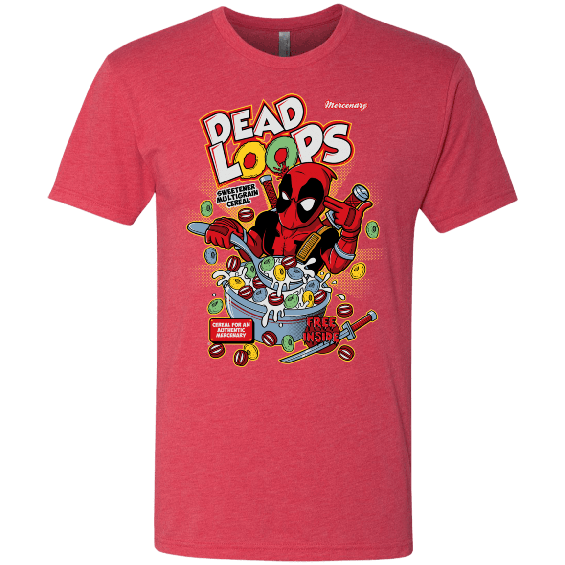 T-Shirts Vintage Red / S Dead Loops Men's Triblend T-Shirt