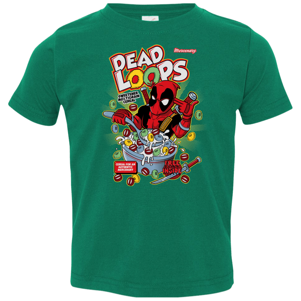 T-Shirts Kelly / 2T Dead Loops Toddler Premium T-Shirt