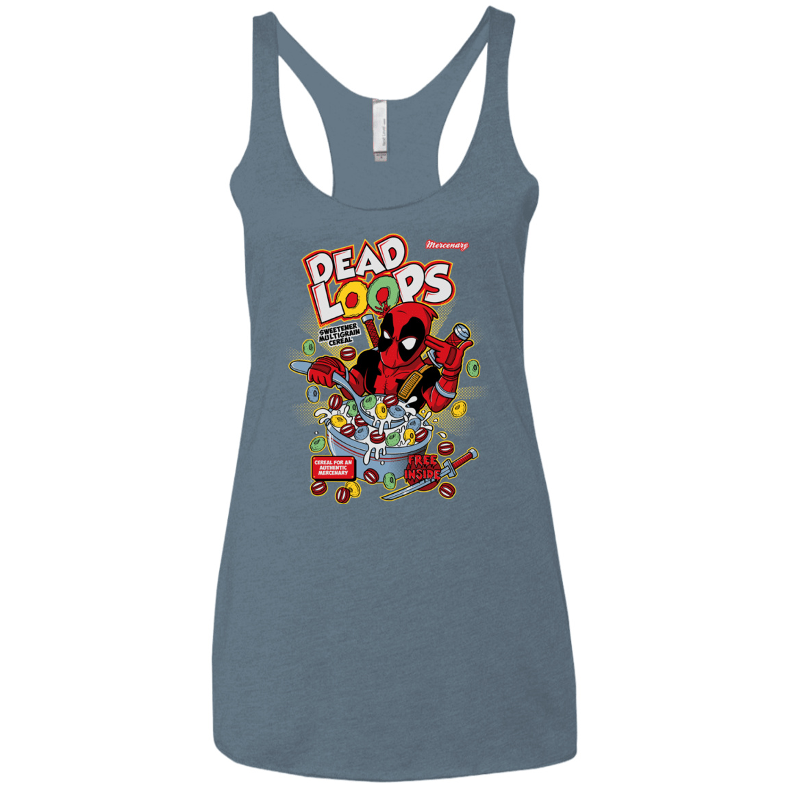 Dead Loops Women's Triblend Racerback Tank