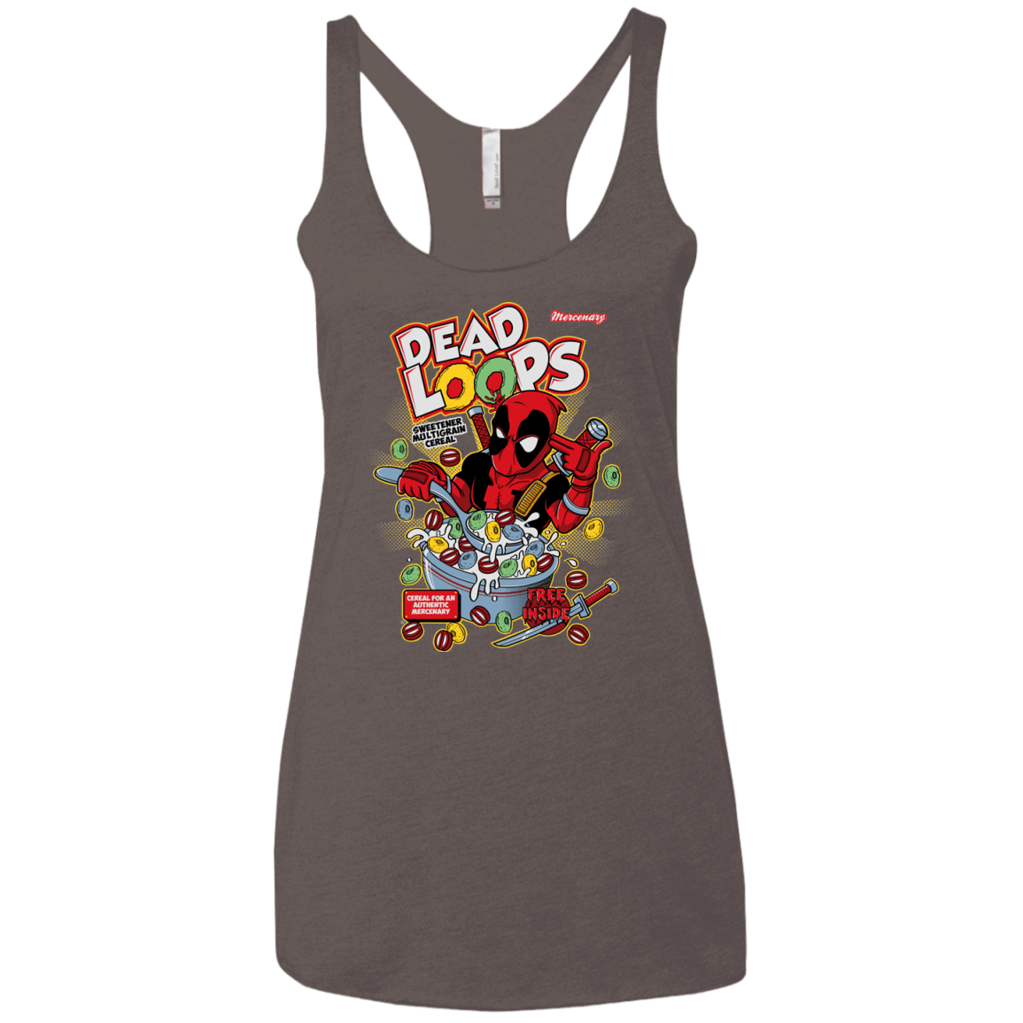 Dead Loops Women's Triblend Racerback Tank