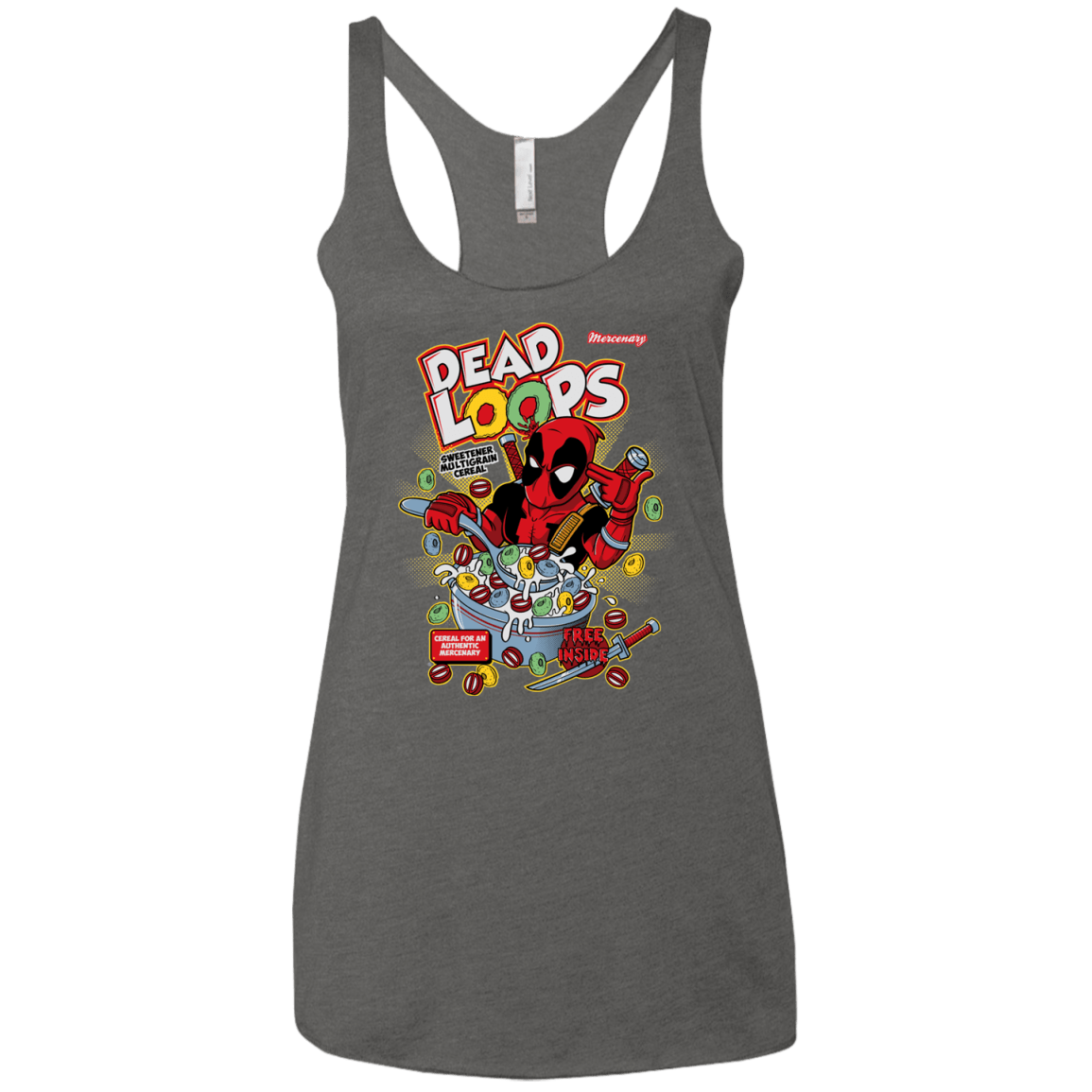 Dead Loops Women's Triblend Racerback Tank