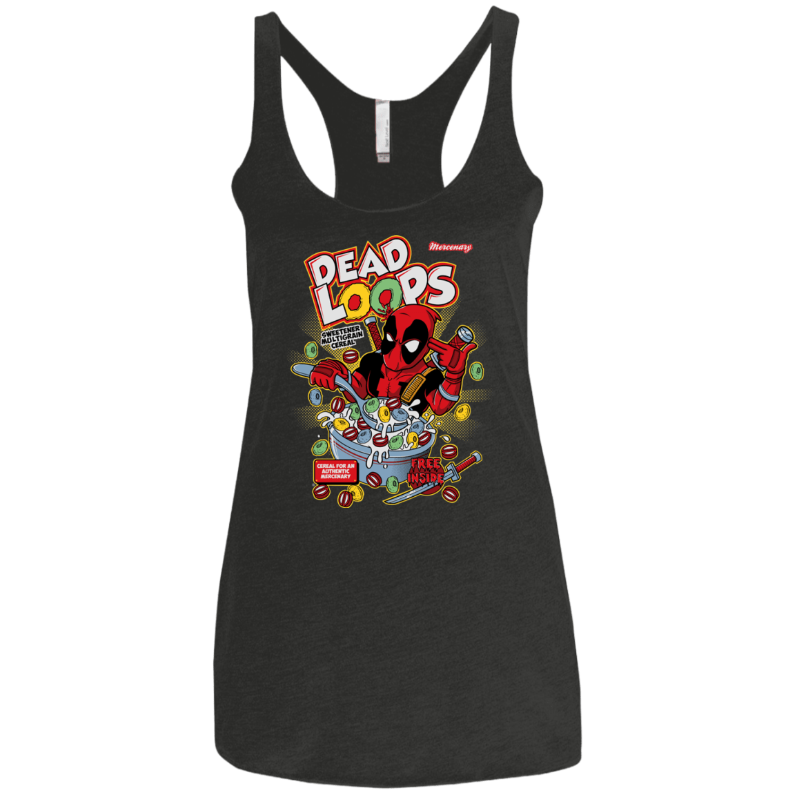 Dead Loops Women's Triblend Racerback Tank
