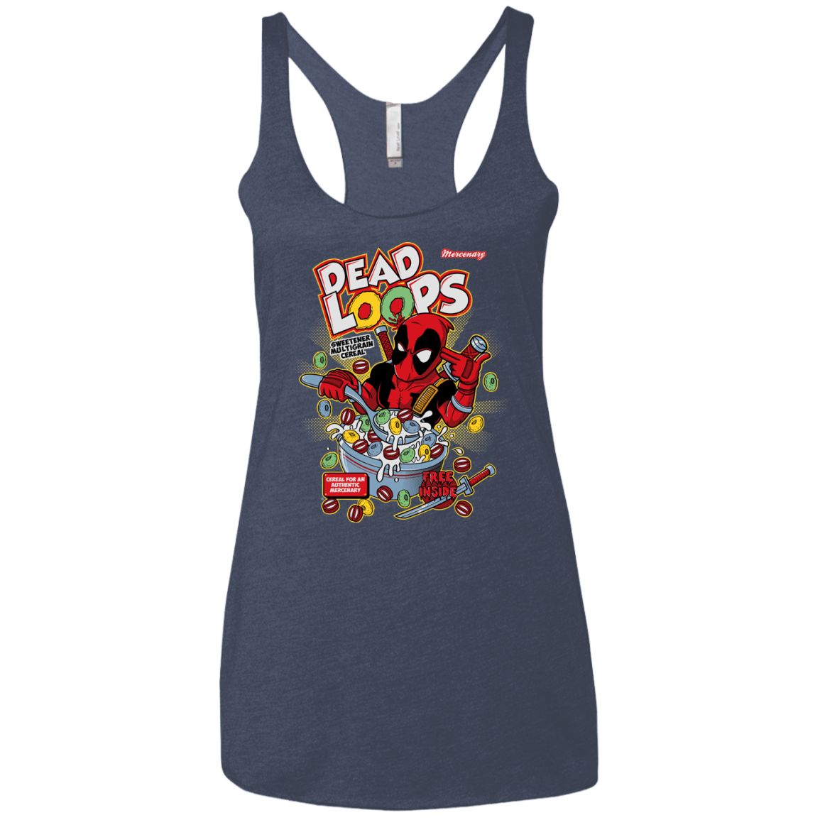 Dead Loops Women's Triblend Racerback Tank