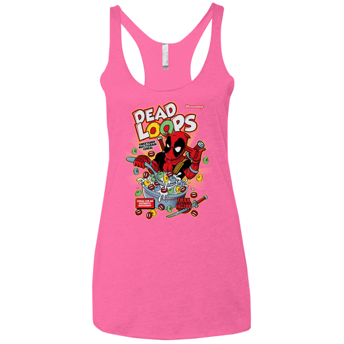 T-Shirts Vintage Pink / X-Small Dead Loops Women's Triblend Racerback Tank