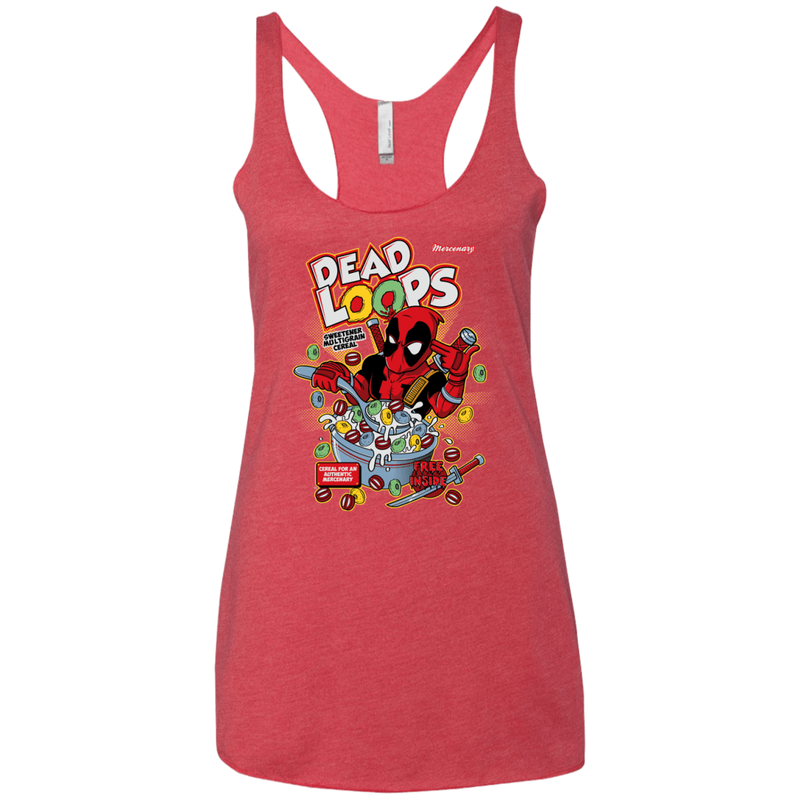 Dead Loops Women's Triblend Racerback Tank