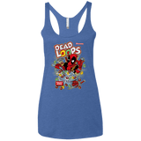 T-Shirts Vintage Royal / X-Small Dead Loops Women's Triblend Racerback Tank
