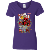 T-Shirts Purple / S Dead Loops Women's V-Neck T-Shirt