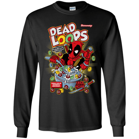 T-Shirts Black / YS Dead Loops Youth Long Sleeve T-Shirt
