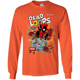 T-Shirts Orange / YS Dead Loops Youth Long Sleeve T-Shirt