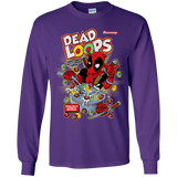 T-Shirts Purple / YS Dead Loops Youth Long Sleeve T-Shirt