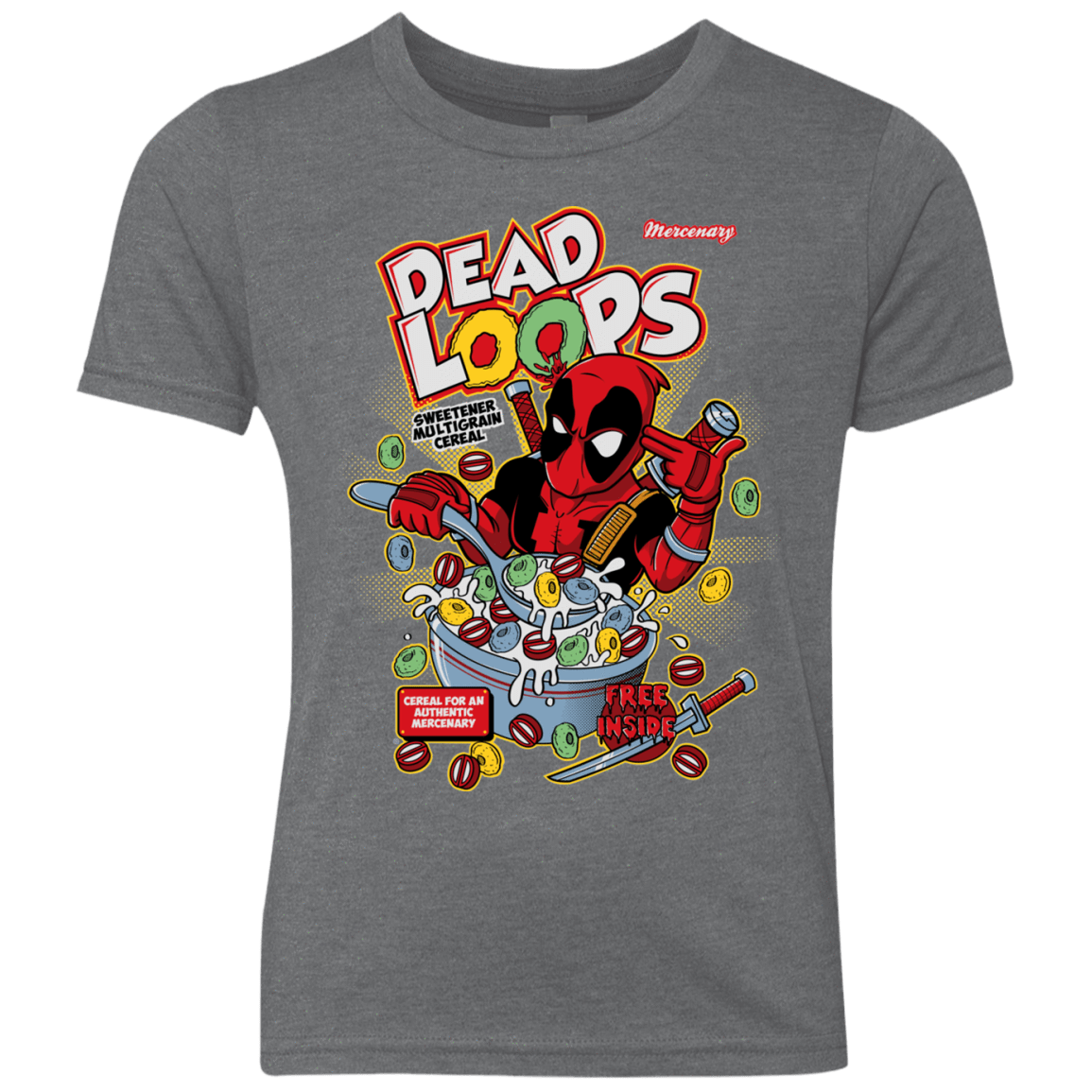 T-Shirts Premium Heather / YXS Dead Loops Youth Triblend T-Shirt