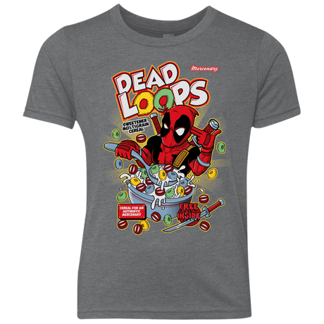 T-Shirts Premium Heather / YXS Dead Loops Youth Triblend T-Shirt