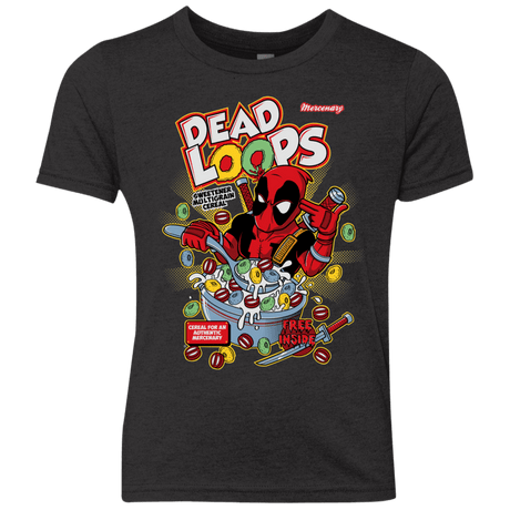 T-Shirts Vintage Black / YXS Dead Loops Youth Triblend T-Shirt