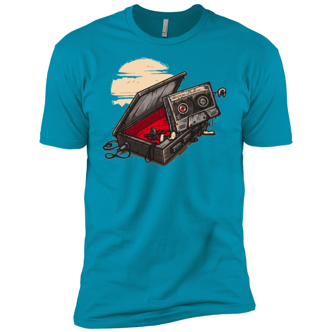 T-Shirts Turquoise / YXS Dead Man Walkman Boys Premium T-Shirt