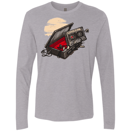 T-Shirts Heather Grey / Small Dead Man Walkman Men's Premium Long Sleeve