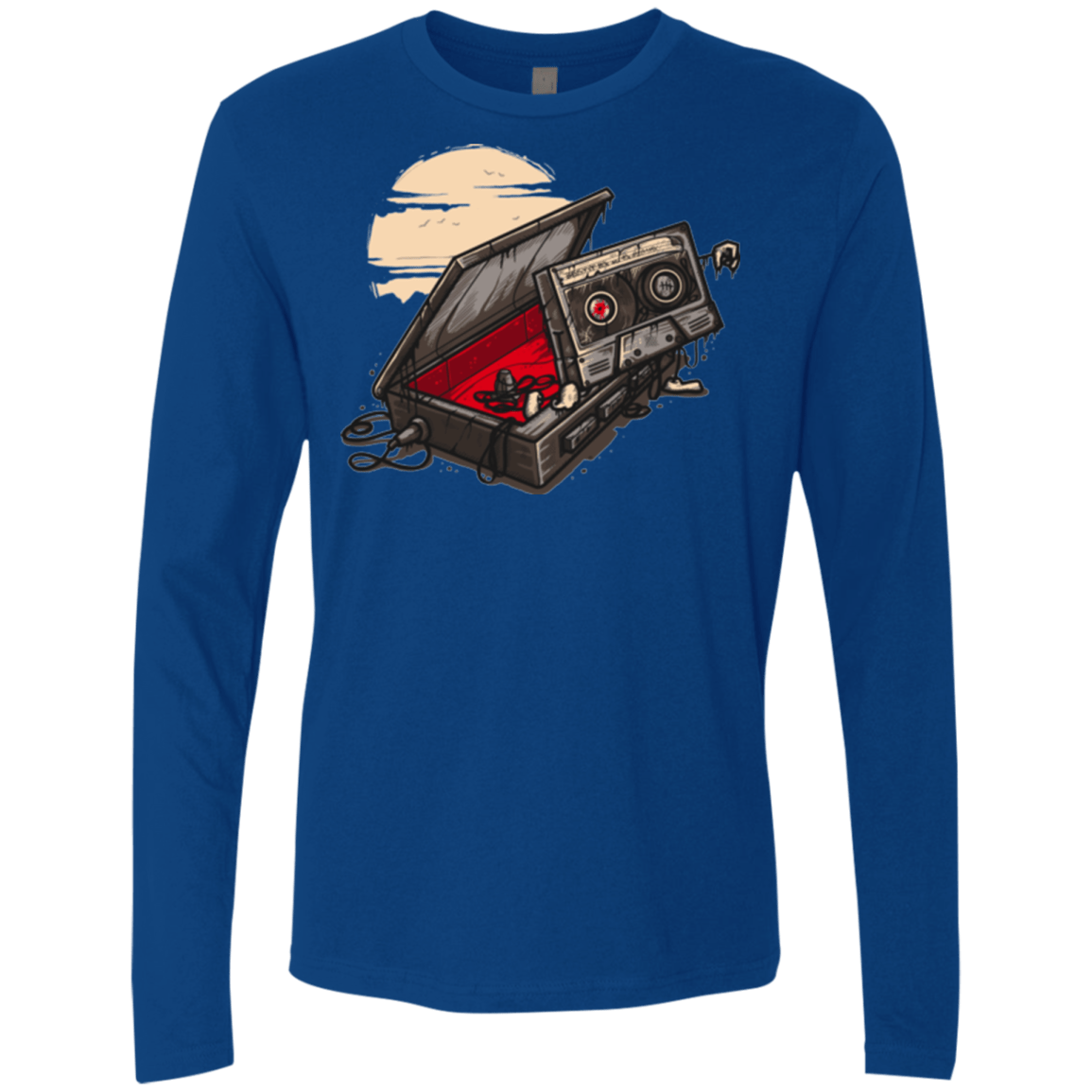 T-Shirts Royal / Small Dead Man Walkman Men's Premium Long Sleeve