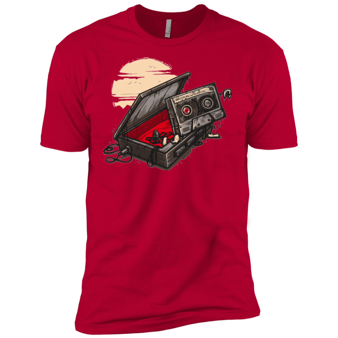 T-Shirts Red / X-Small Dead Man Walkman Men's Premium T-Shirt
