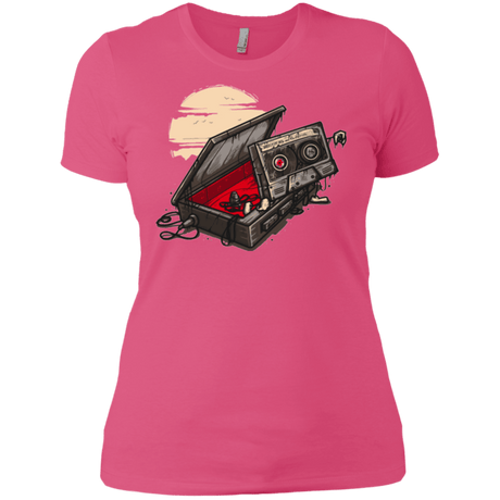T-Shirts Hot Pink / X-Small Dead Man Walkman Women's Premium T-Shirt