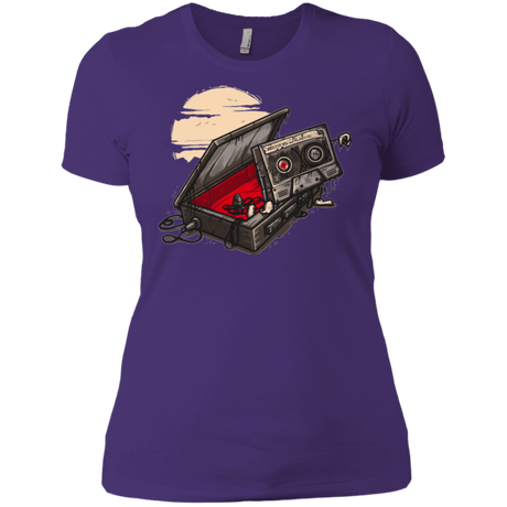 T-Shirts Purple / X-Small Dead Man Walkman Women's Premium T-Shirt