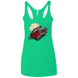 T-Shirts Envy / X-Small Dead Man Walkman Women's Triblend Racerback Tank