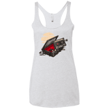 T-Shirts Heather White / X-Small Dead Man Walkman Women's Triblend Racerback Tank