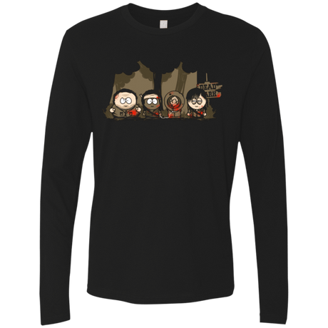T-Shirts Black / Small Dead Park Men's Premium Long Sleeve