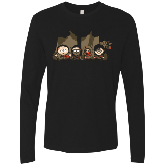 T-Shirts Black / Small Dead Park Men's Premium Long Sleeve