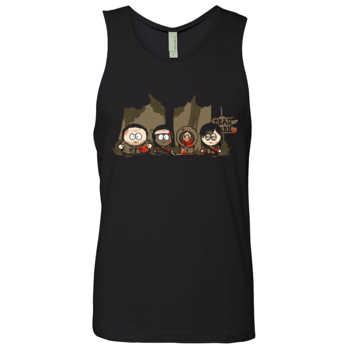 T-Shirts Black / Small Dead Park Men's Premium Tank Top