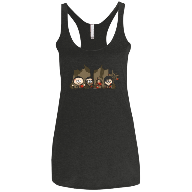 T-Shirts Vintage Black / X-Small Dead Park Women's Triblend Racerback Tank