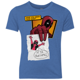 T-Shirts Vintage Royal / YXS Dead Poll Youth Triblend T-Shirt