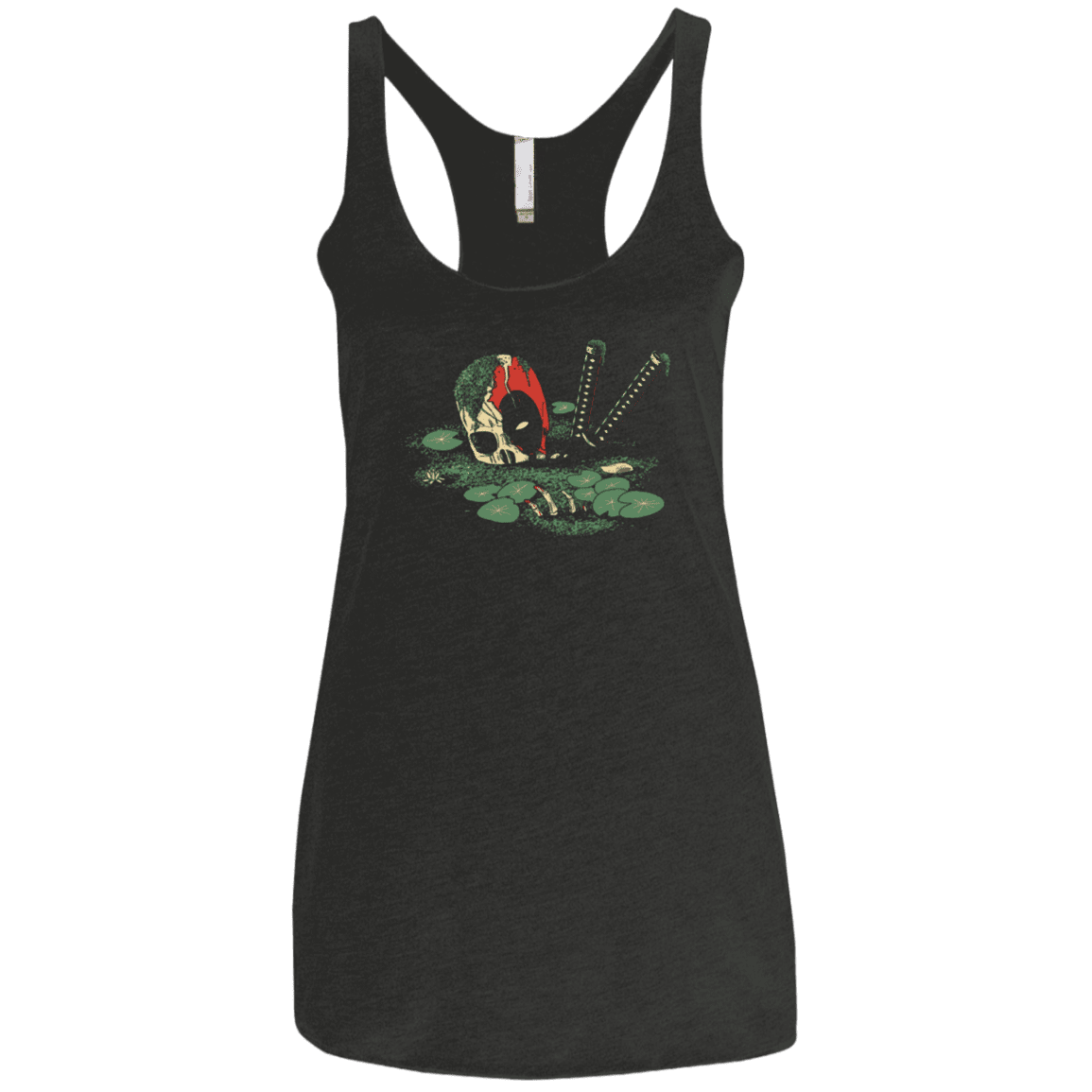 T-Shirts Vintage Black / X-Small Dead Pond Women's Triblend Racerback Tank