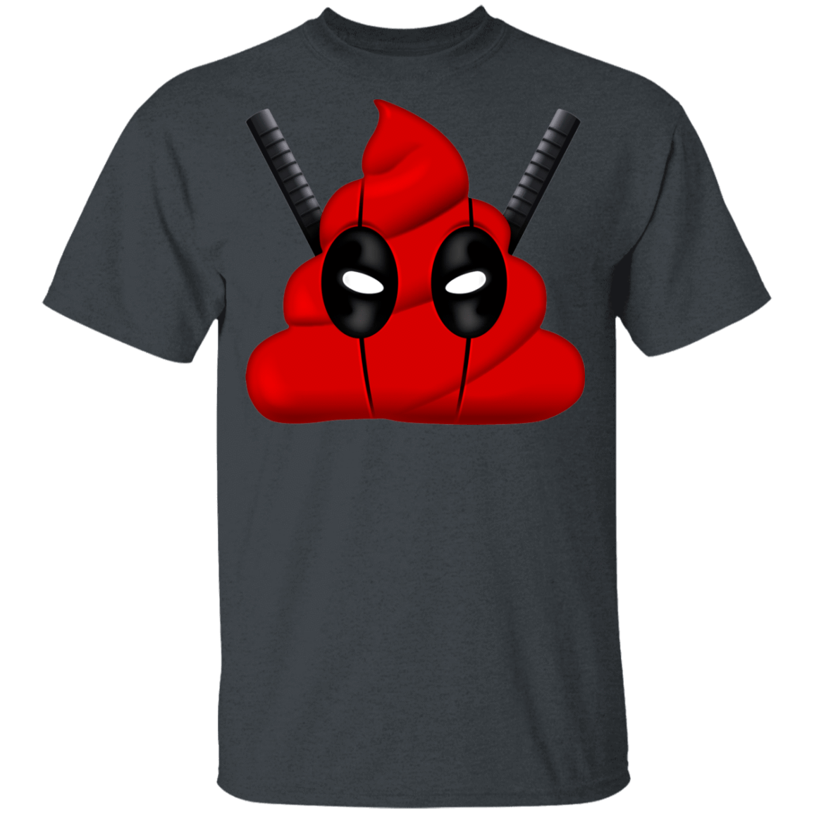 T-Shirts Dark Heather / YXS Dead Poop Youth T-Shirt